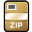 Compressed File Zip Icon 32x32 png